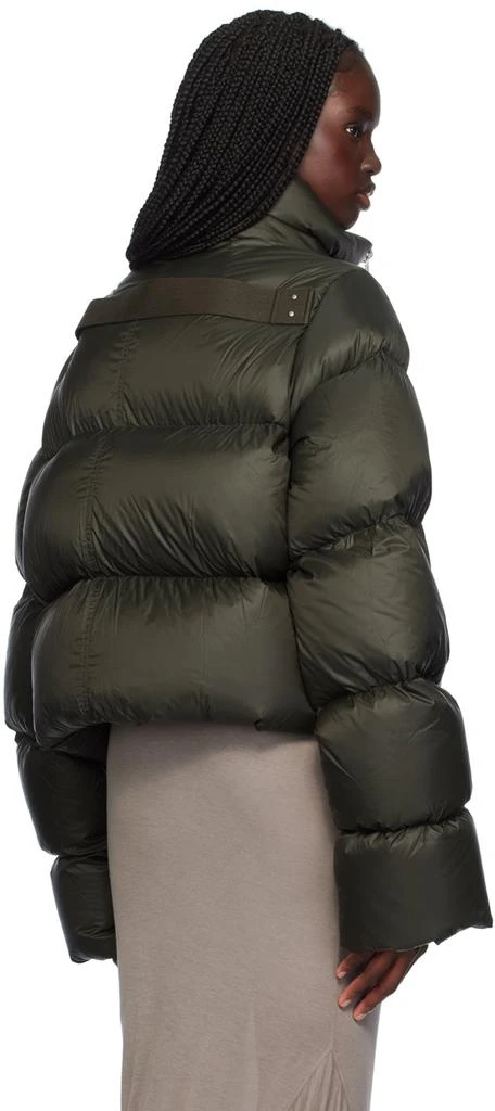 Rick Owens Green Porterville Turtle Down Jacket 3