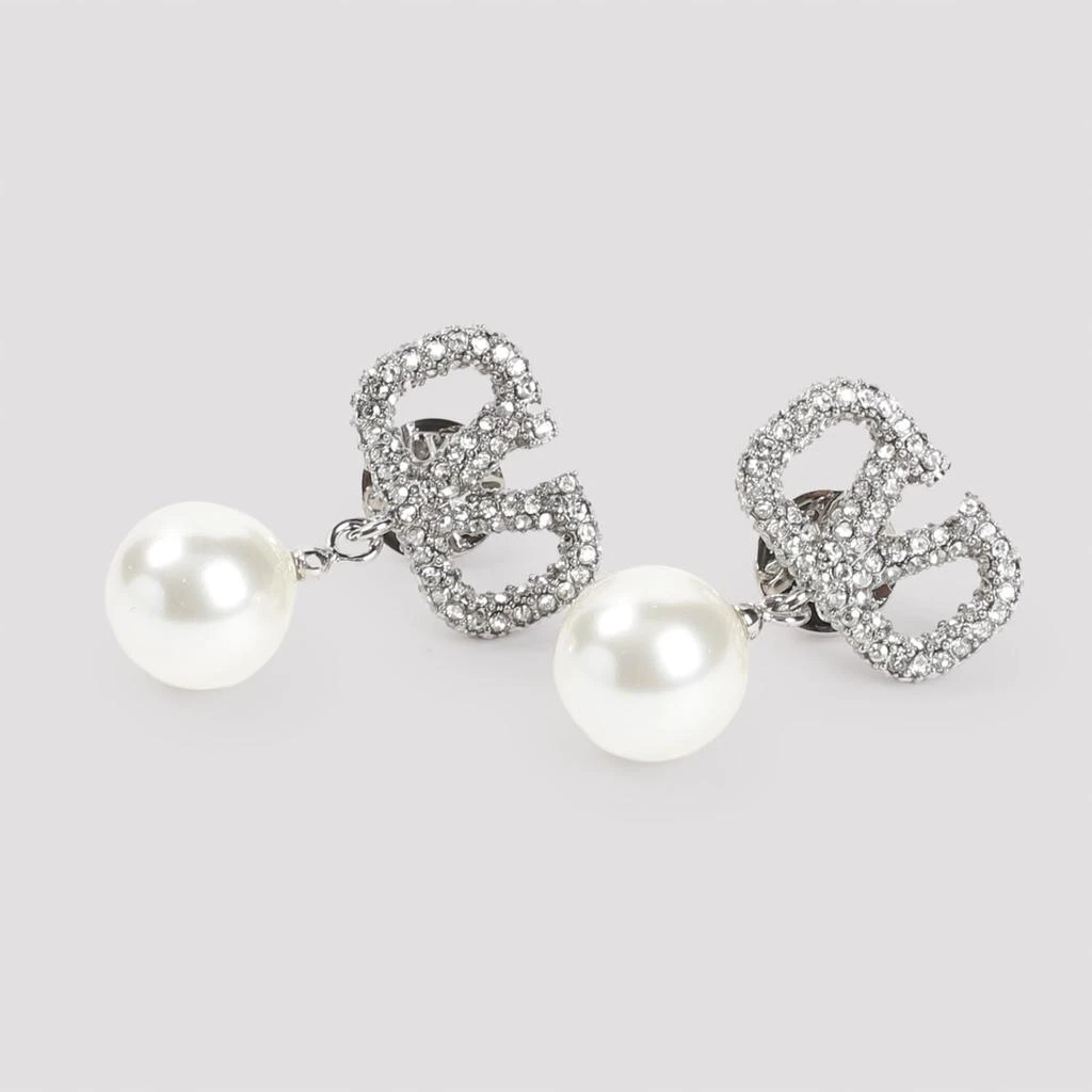 Valentino Vlogo Signature Pearl Earrings 3