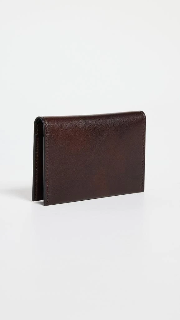 Acne Studios Aged Leather Flap Card Case 2