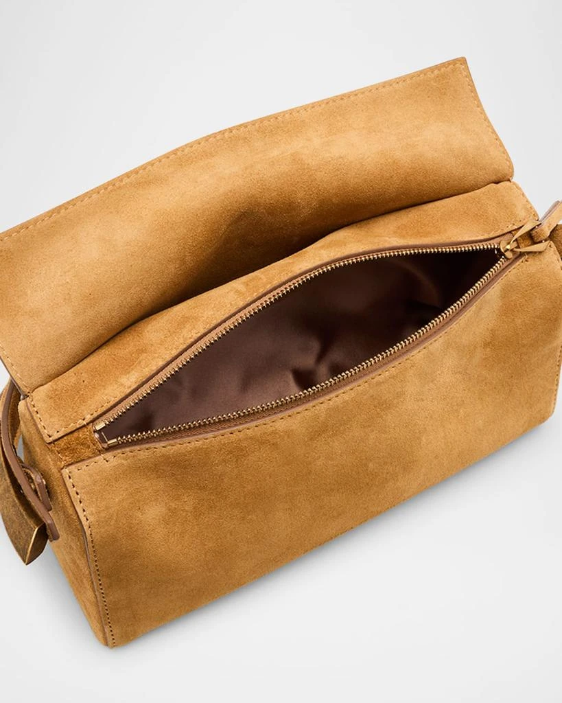 BENEDETTA BRUZZICHES Elif Satin Calf Top-Handle Bag 4