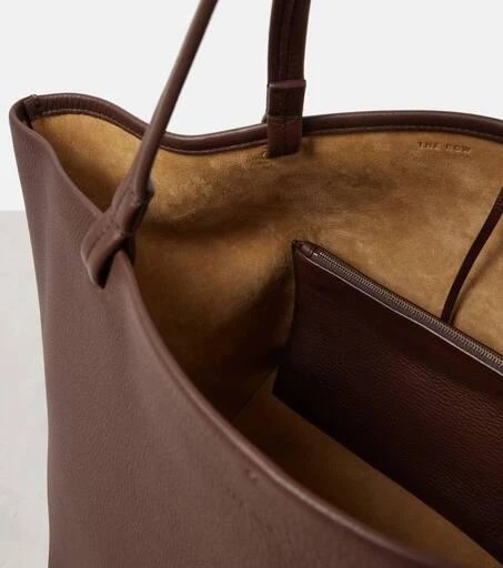 The Row Park Three leather tote bag 3