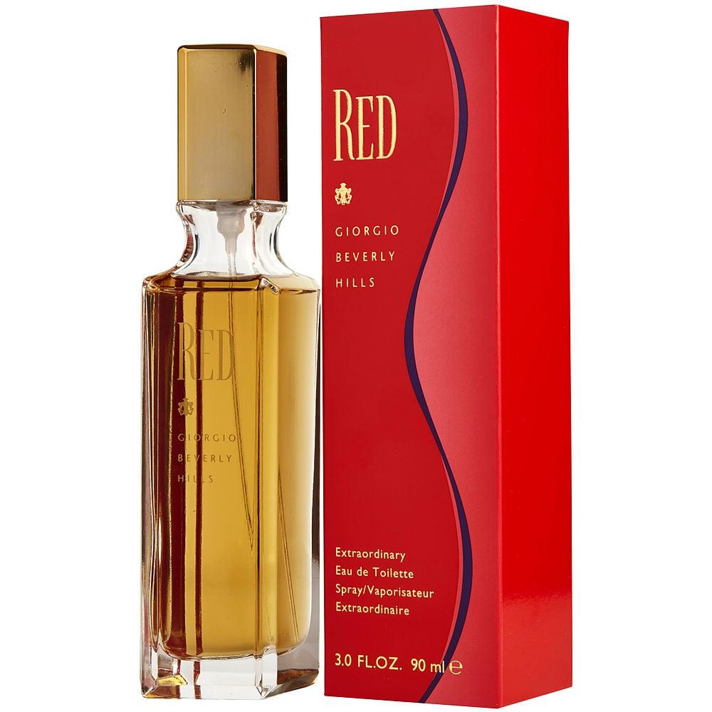 Giorgio Beverly Hills Red By  Edt Spray 3 Oz Women