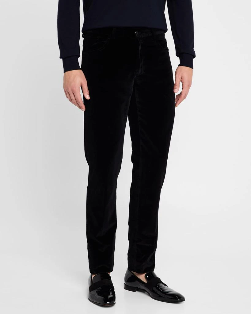 Zanella Men's Curtis Velvet Trousers 4