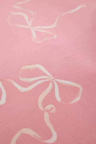 Urban Outfitters Painted Bows Duvet Set 3
