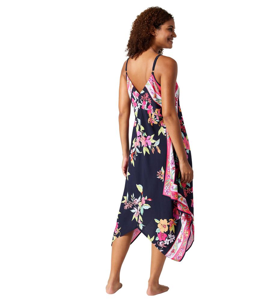 Tommy Bahama Summer Floral Scarf Dress