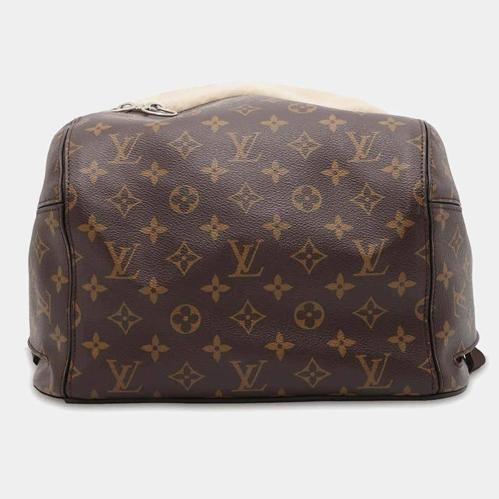 Louis Vuitton Louis Vuitton Brown/Ivory Monogram Mouton Celebrating Backpack 12