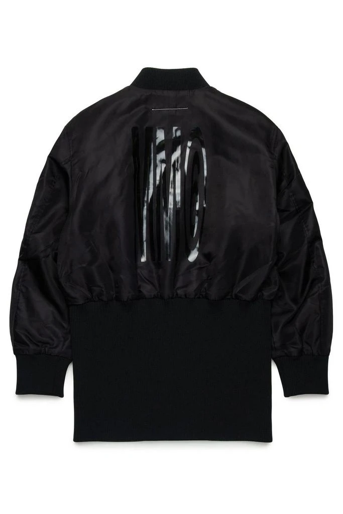 MM6 MM6 Maison Margiela Kids Zipped Bomber Jacket 2