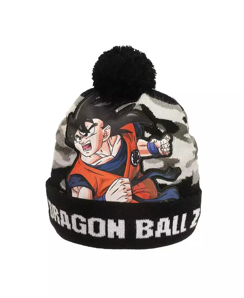 Dragon Ball Z Boys Goku Youth 2-Piece Knit Beanie 
Gloves Set 5