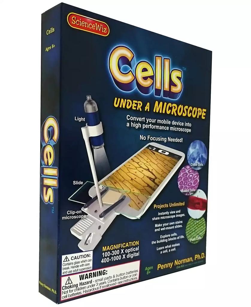 AreYouGame ScienceWiz Cells Under a Microscope Kit
