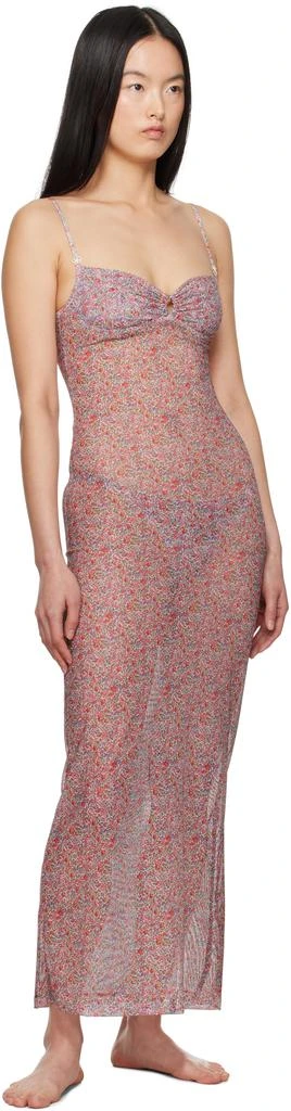 Yasmine Eslami Multicolor Nina Midi Dress 4