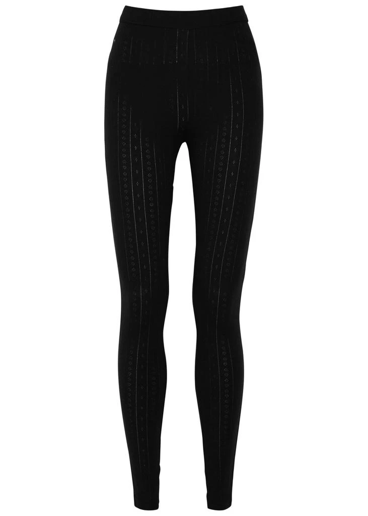 SKALL STUDIO Edie pointelle jersey leggings 1