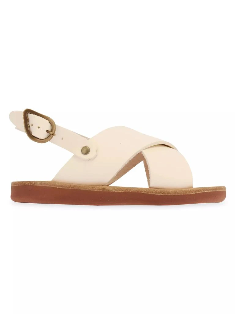 ANCIENT GREEK SANDALS Little Girl's & Girl's Maria Soft Leather Sandals 3