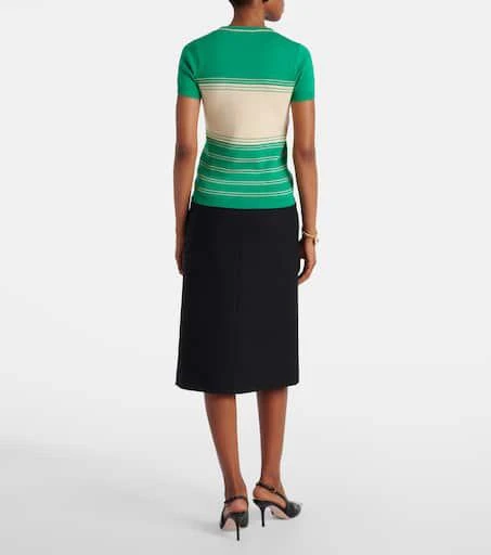 Valentino Chez Valentino striped cotton top 3