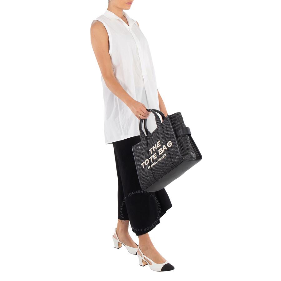 Marc Jacobs The Medium Woven Tote Bag In Black