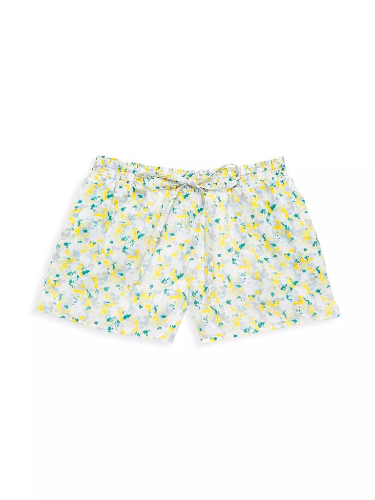 Something Navy Baby Girl's, Little Girl's & Girl's Floral Shorts