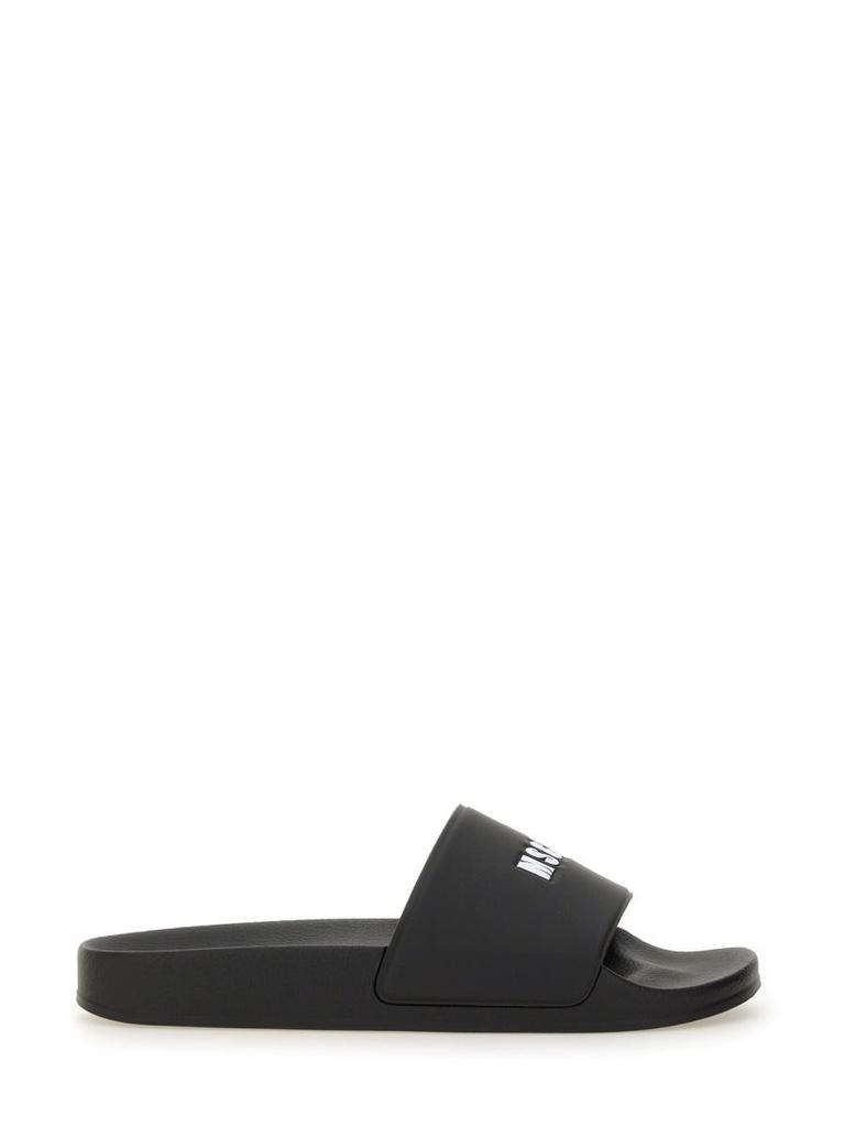 サンダル・ミュール BALENCIAGA POLITICAL CAMPAIGN POOL SLIDES Balenciaga Balenciaga Political Campaign Pool Slides