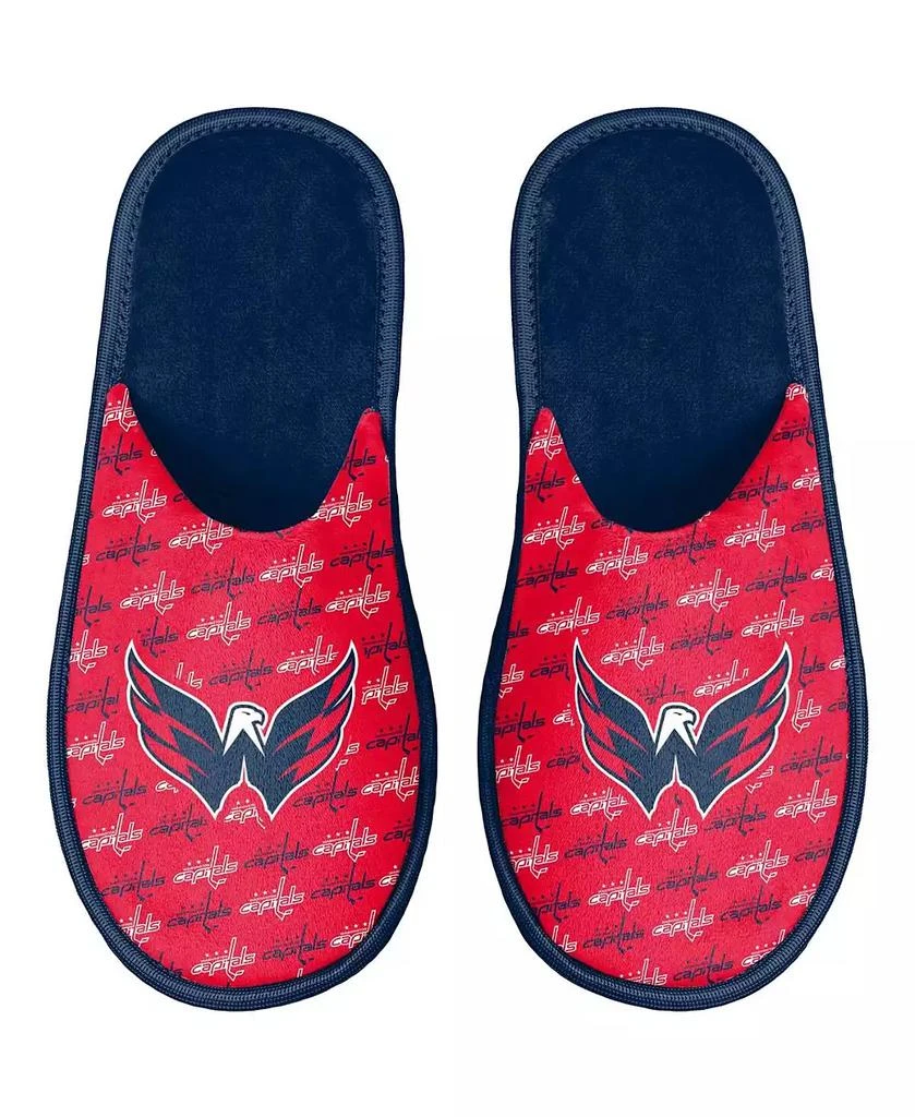 FOCO Youth Boys and Girls Washington Capitals Team Scuff Slippers