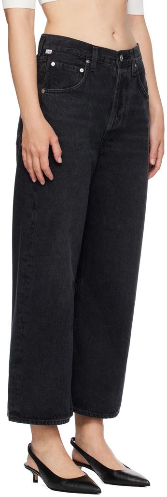 Citizens of Humanity Black Gaucho Vintage Wide Leg Jeans 2