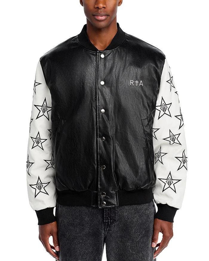 RTA Black and White Stars Jacket 3