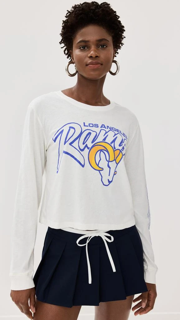 Junk Food Rams Touchdown Long Sleeve Crop Tee 6