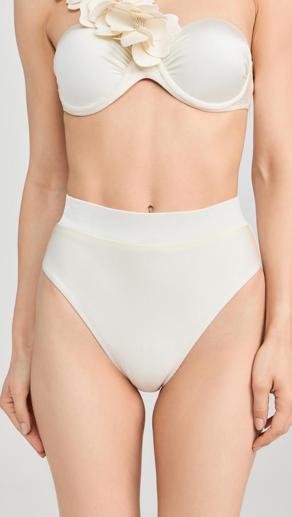 PatBO High Leg Bikini Bottoms