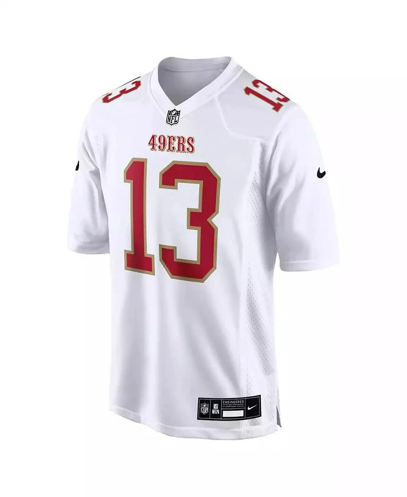 NIKE Men's Brock Purdy Tundra White San Francisco 49ers Fashion Game Jersey 2