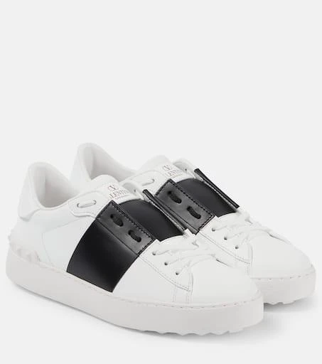 Valentino Valentino Garavani Open leather sneakers 1