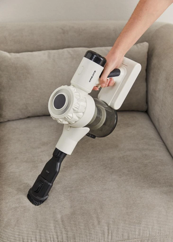 Create Cyclone Force - Aspirateur Balai Sans Fil 25.9V - Blanc Cassé 2