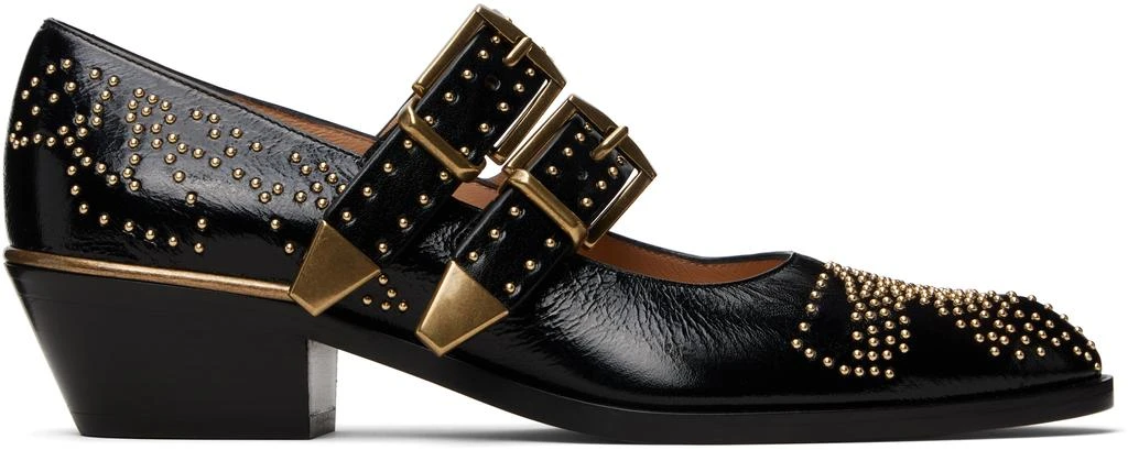 Chloé Black Susanna Heels