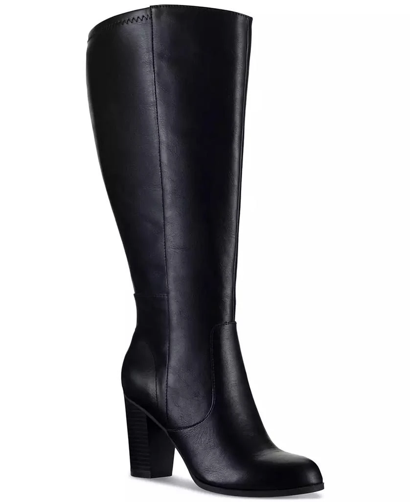 Style & Co Women's Addyy Knee High Extra Wide Calf Dress Boots, Created for Macy's 12