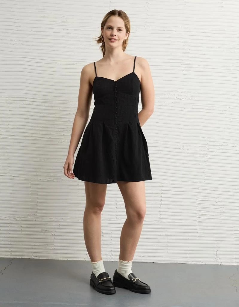 AE AE Sweetheart Button-Up Mini Dress