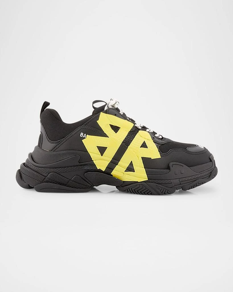 Balenciaga Men\'s Black and Yellow Athletic Shoes Balenciaga | Shoes | Balenciaga Black And Yellow Athletic  main image 4