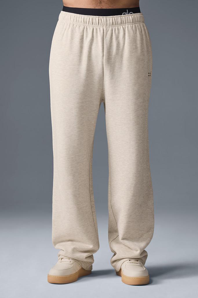 Alo Accolade Straight Leg Sweatpant - Oatmeal Heather