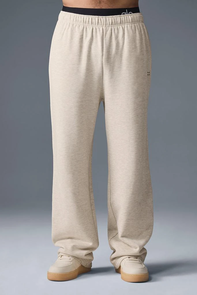 Alo Accolade Straight Leg Sweatpant - Oatmeal Heather 1