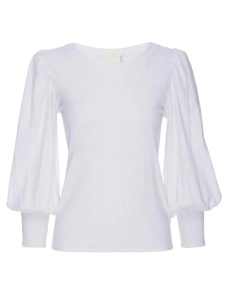 Nation LTD Nation Ltd - Loren Smocked Peasant Tee 1