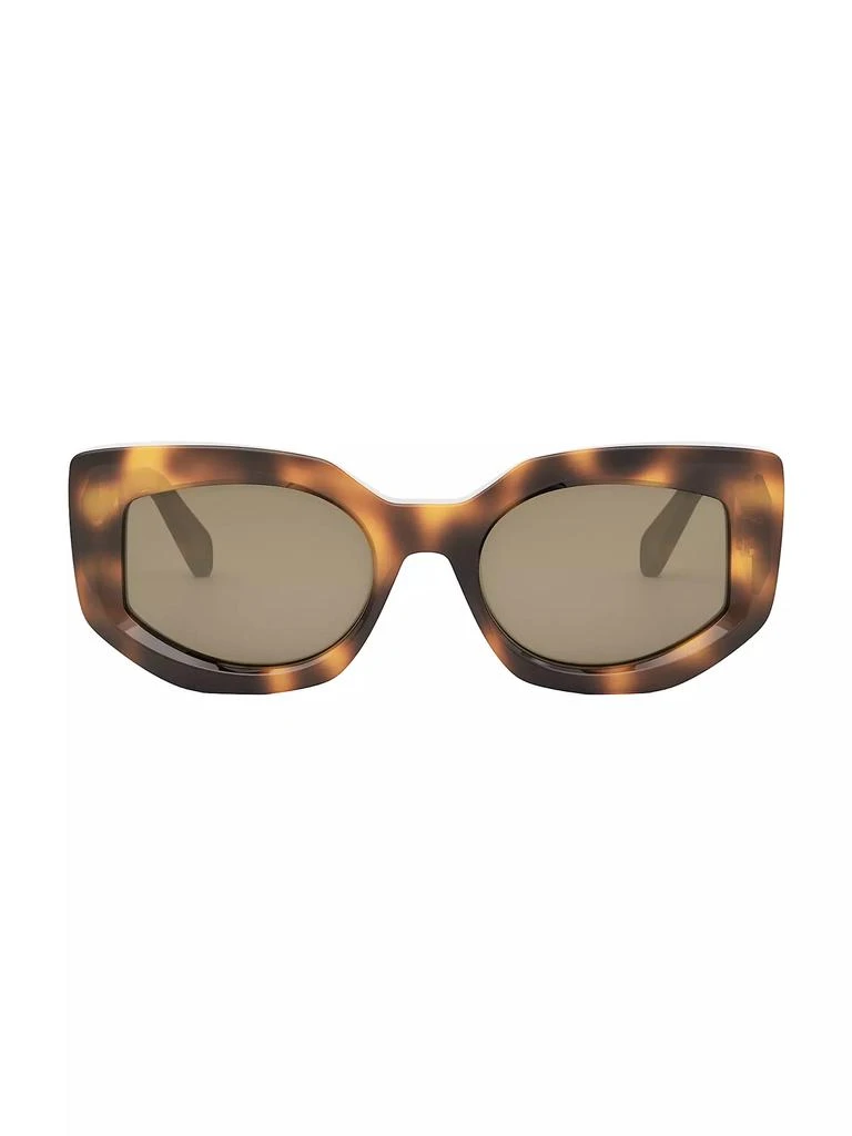 Celine Bold Three Dots 54MM Butterfly Sunglasses 2