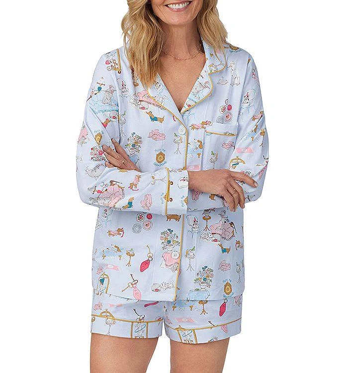 BedHead Pajamas Long Sleeve Boyshort Pajama Set 1