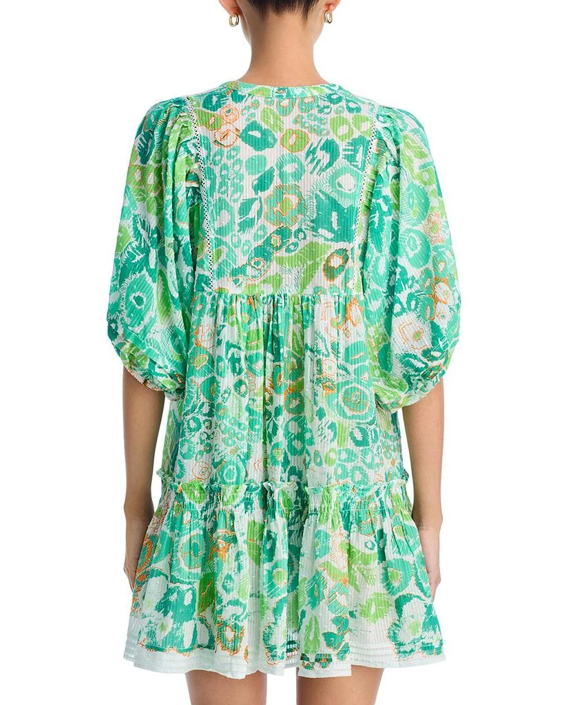 Poupette St Barth Aria Empire Waist Mini Dress 4
