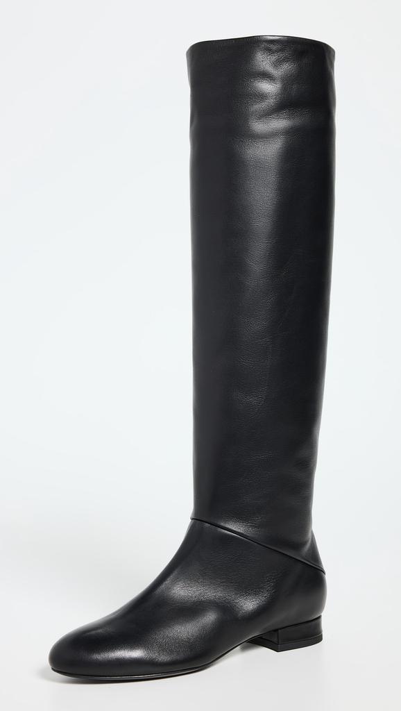 by FAR Felix Black Nappa Leather Boots