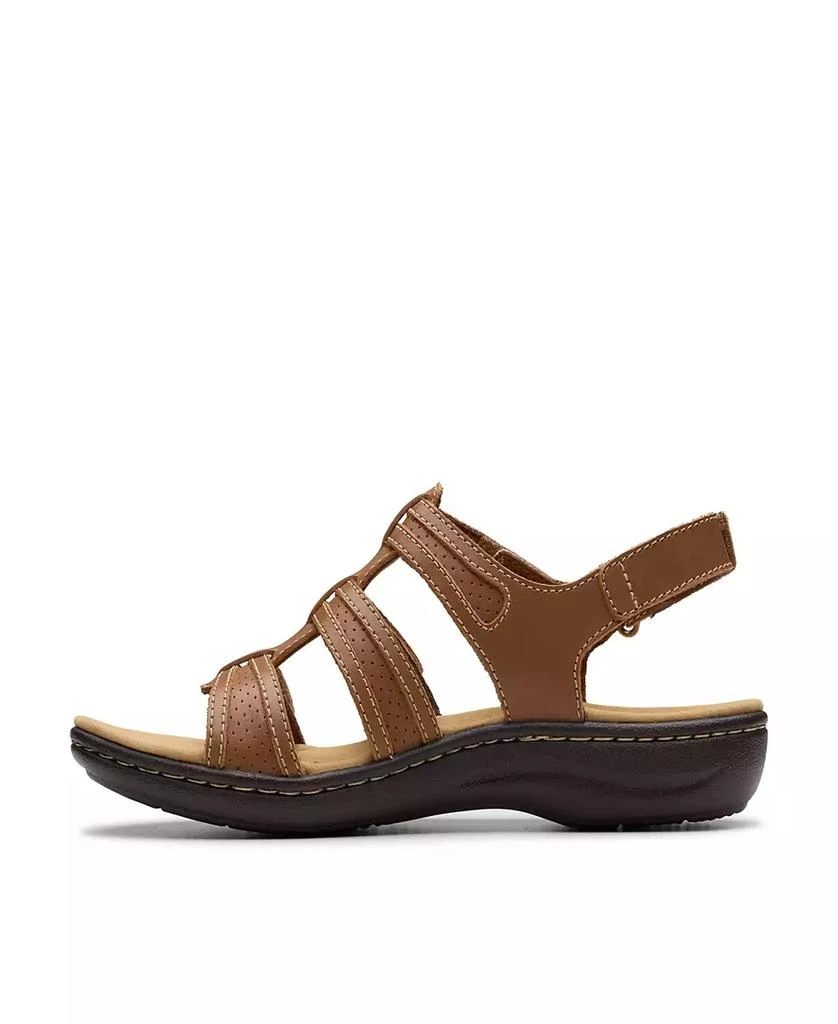 Clarks Collection Women's Laurieann Ivy Riptape Flat Sandals 6