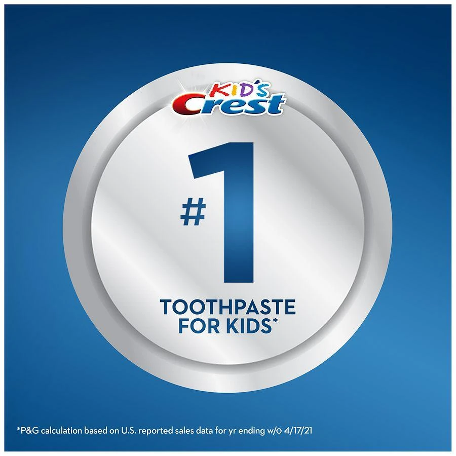 Crest Kids Cavity Protection Toothpaste, Gel Formula Bubblegum 7