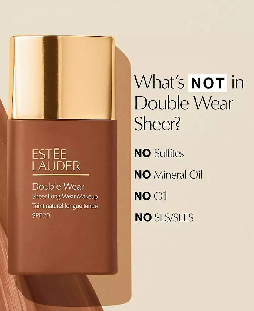 Estée Lauder Double Wear Sheer Long-Wear Foundation SPF19, 1 oz. 9