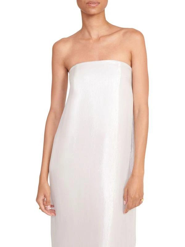 Staud Casey Bandeau Neckline Maxi Dress 2