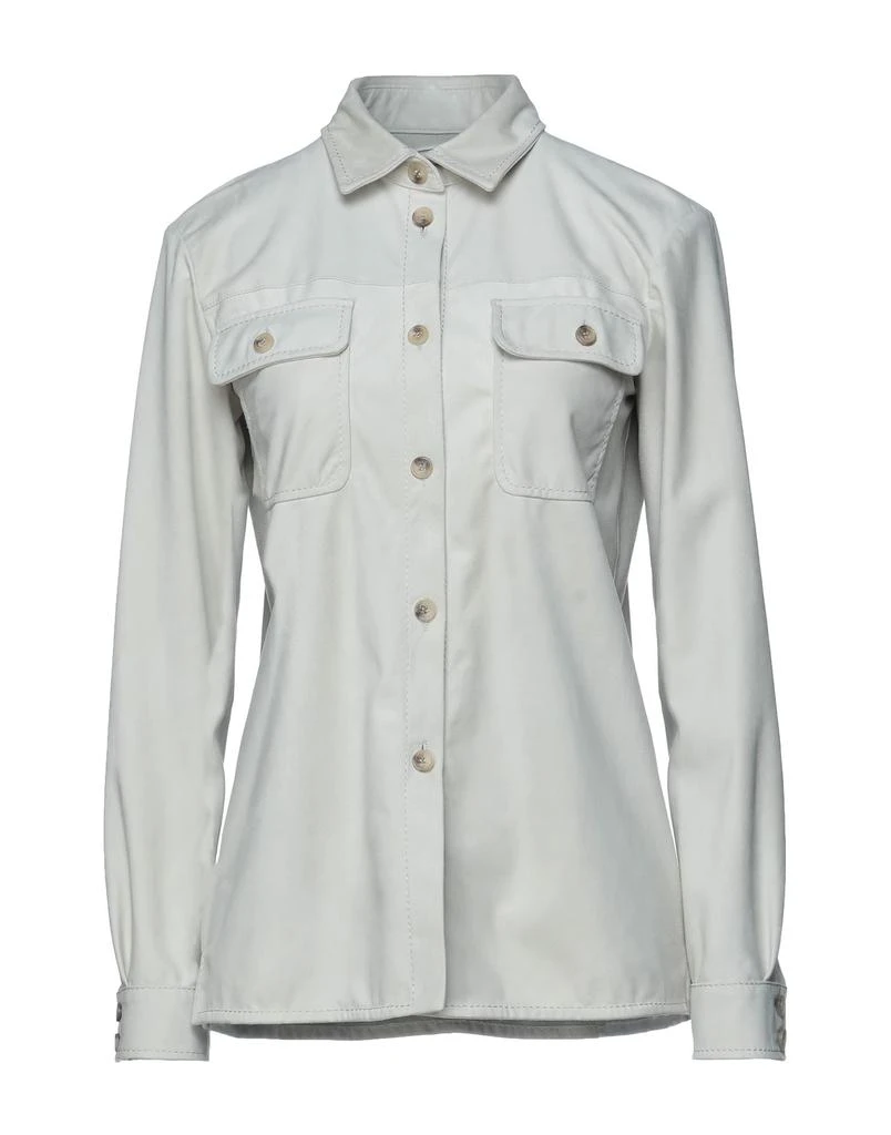 Armani Collezioni Solid color shirts & blouses 1