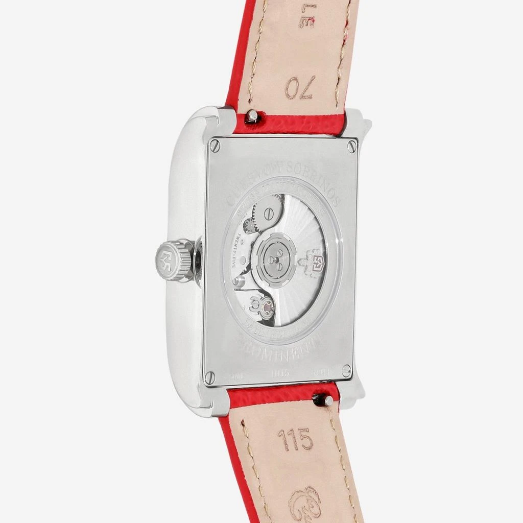 CUERVO Y SOBRINOS Cuervo Y Sobrinos Prominente Caramelo Stainless Steel 32 x 43mm Automatic Ladies Watch 1015.1BX 3