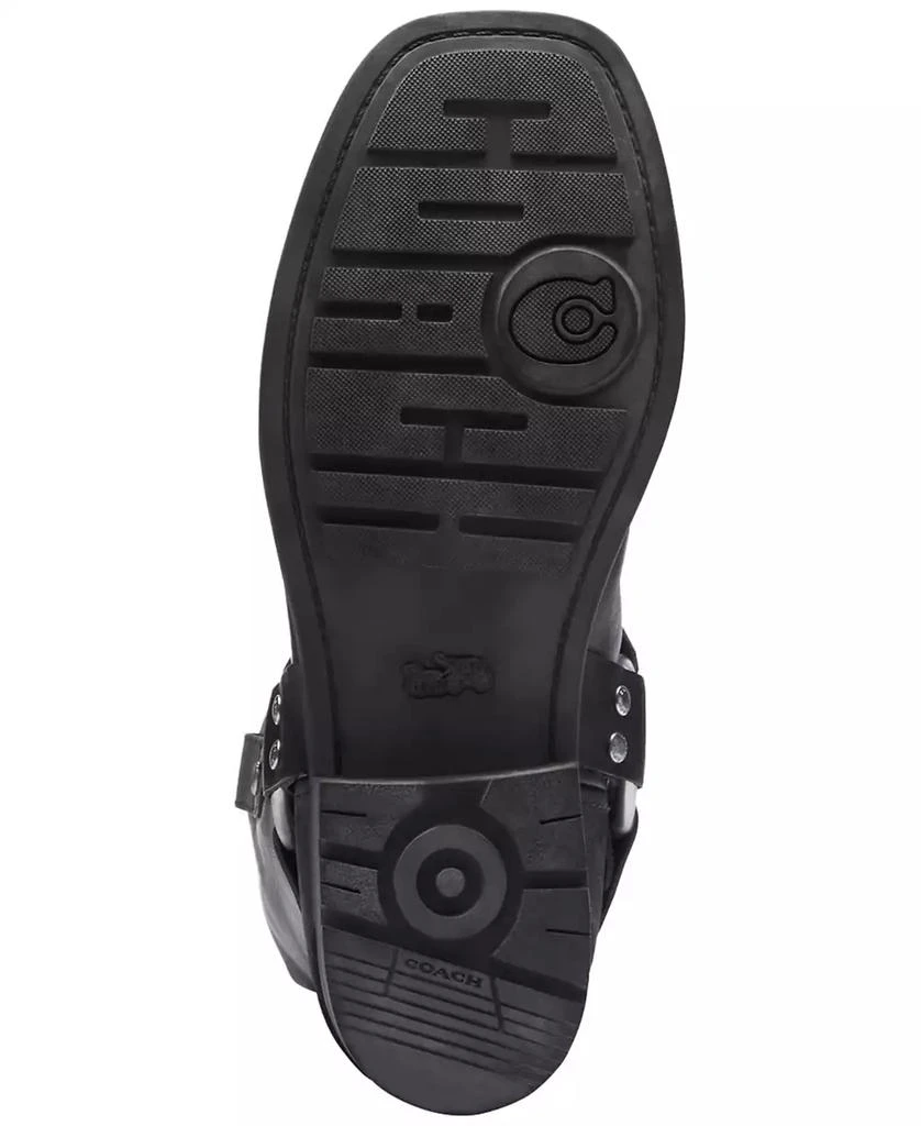 Coach Women's Tara Moto Pull-On Harness Biker Boots 10