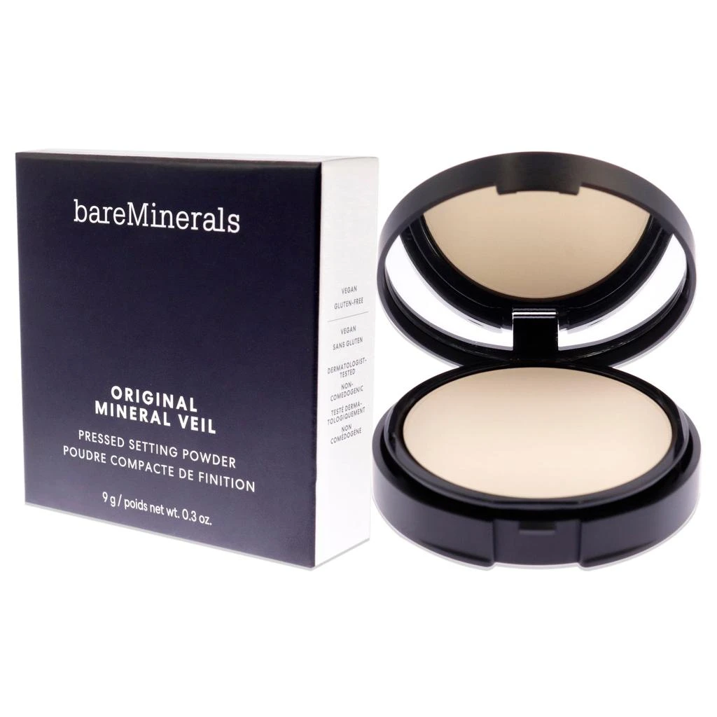 BareMinerals Original Mineral Veil Pressed Setting Powder - Sheer Fair by  for Women - 0.3 oz Powder 1