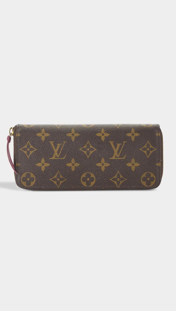 What Goes Around Comes Around Louis Vuitton Monogram Flower Clemence Wallet