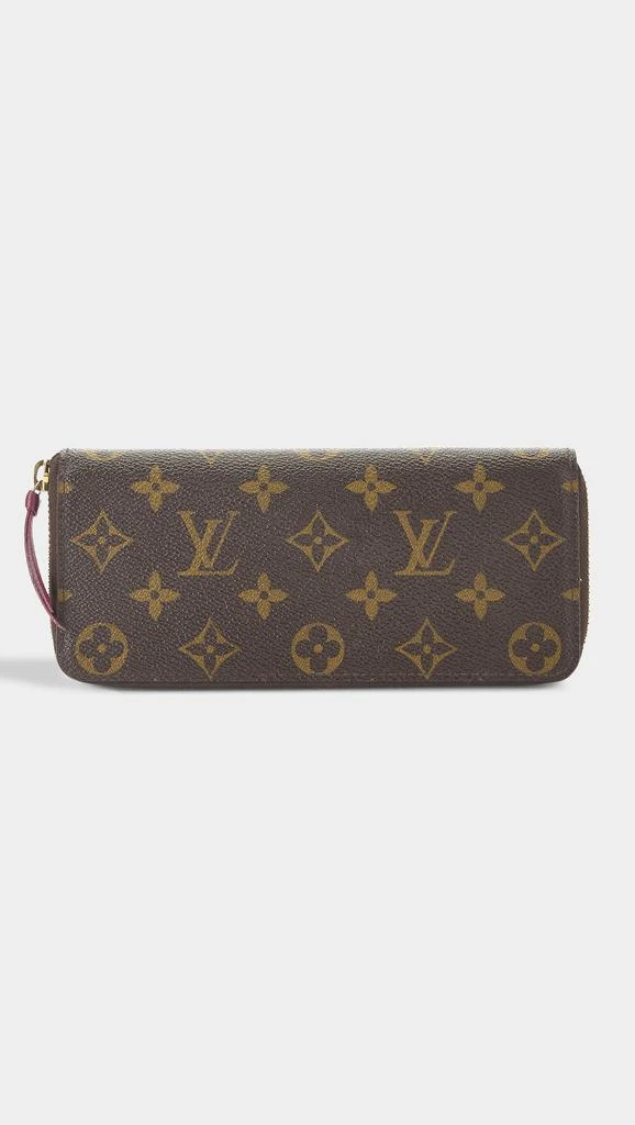 What Goes Around Comes Around Louis Vuitton Monogram Flower Clemence Wallet 1