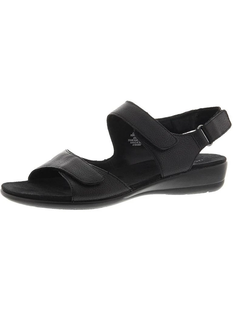 Easy Spirit Hartwell Womens Leather Wedge Sandals 7